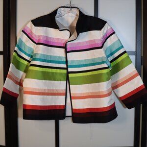 Colorful Striped Jacket